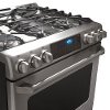 CGS985SETSS GE Cafe Series 6.4 cu. ft. Slide-in Gas Range - Stainless Steel-5