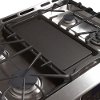 CGS985SETSS GE Cafe Series 6.4 cu. ft. Slide-in Gas Range - Stainless Steel-6