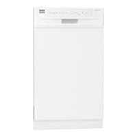 FFBD1821MW Frigidaire 18 Inch Dishwasher - White-4