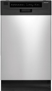 FFBD1821MS Frigidaire 18 Inch Dishwasher - Stainless Steel