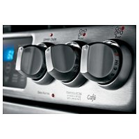 CGS990SETSS GE Cafe Series 30 Inch 6.7 cu. ft. Double Oven Gas Range - Stainless Steel