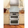 CGS990SETSS GE Cafe Series 30 Inch 6.7 cu. ft. Double Oven Gas Range - Stainless Steel-4