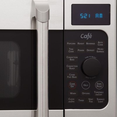 CVM1790SSSS GE Cafe Over the Range Microwave - 1.7 cu. ft. Stainless Steel