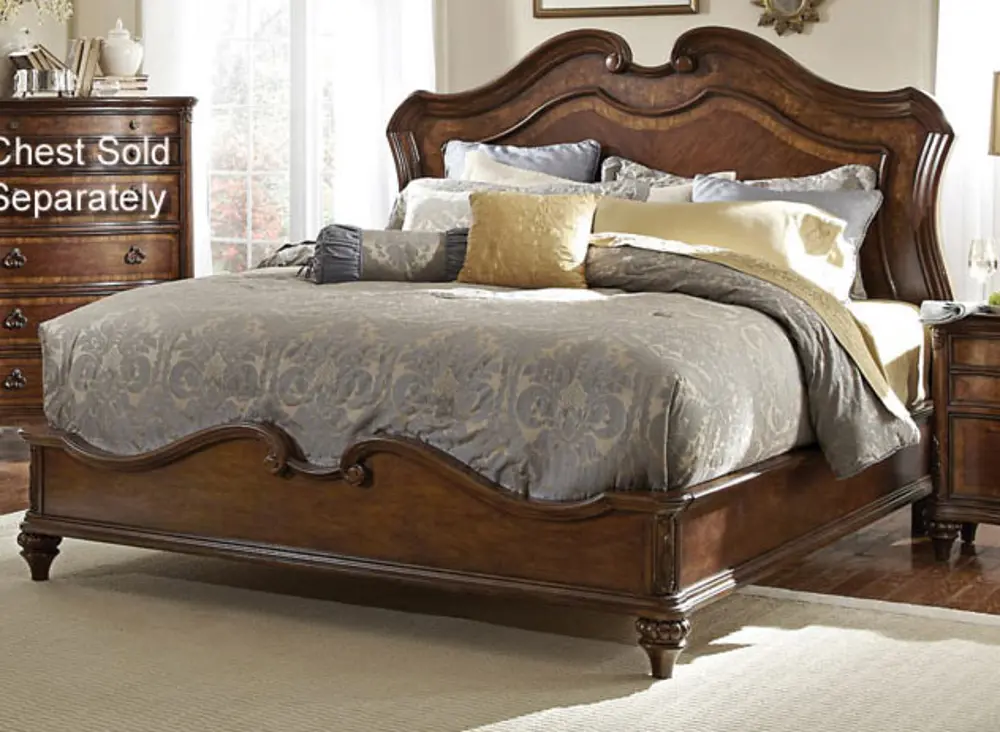 Marisol Brown Queen Bed-1