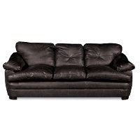Buckley 90 Black Upholstered Sofa