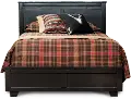 Diego Black Queen Bed