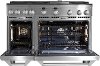 ZGP486NDRSS Monogram Gas Professional Range with 6 Burners and Griddle (Natural Gas) - Stainless Steel-2