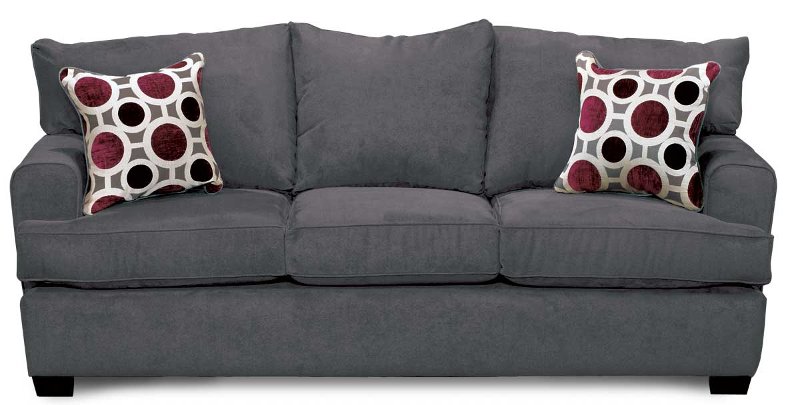 Casual Contemporary Sterling Gray Sofa Bed City Rc Willey Casual Contemporary Sterling Gray Sofa Bed City Rc Willey Furniture