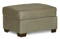 Casual Contemporary Stone Ottoman - City