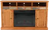 Oak Creek 62 Fireplace TV Stand