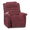 Vino Burgundy Power Reclining Lift Chair - Soother