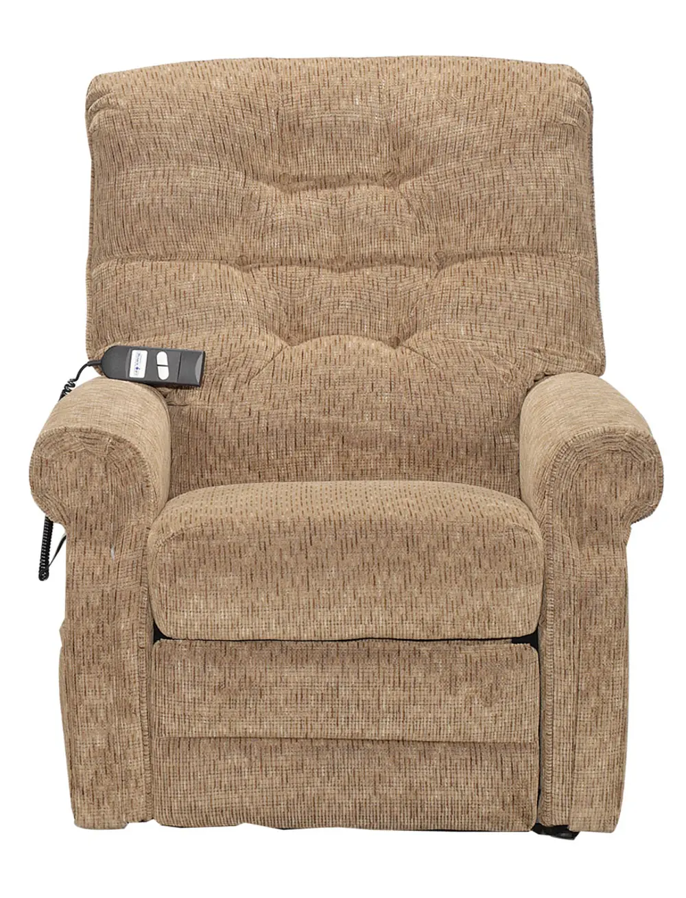 4824-9811/1800-36/PL 36 Inch Brown Upholstered Power-Lift Recliner-1