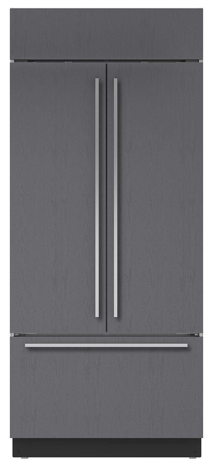 BI-36UFD/O Sub-Zero 36 Inch French Door Smart Refrigerator - Panel Ready-1