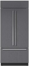 BI-36UFD/O Sub-Zero 36 Inch French Door Smart Refrigerator - Panel Ready