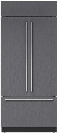 BI-36UFD/O Sub-Zero 36 Inch French Door Smart Refrigerator - Panel Ready