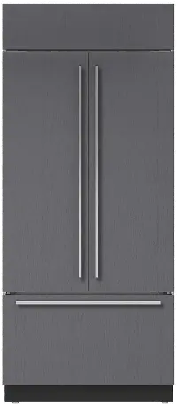 BI-36UFD/O Sub-Zero 36 Inch French Door Smart Refrigerator - Panel Ready