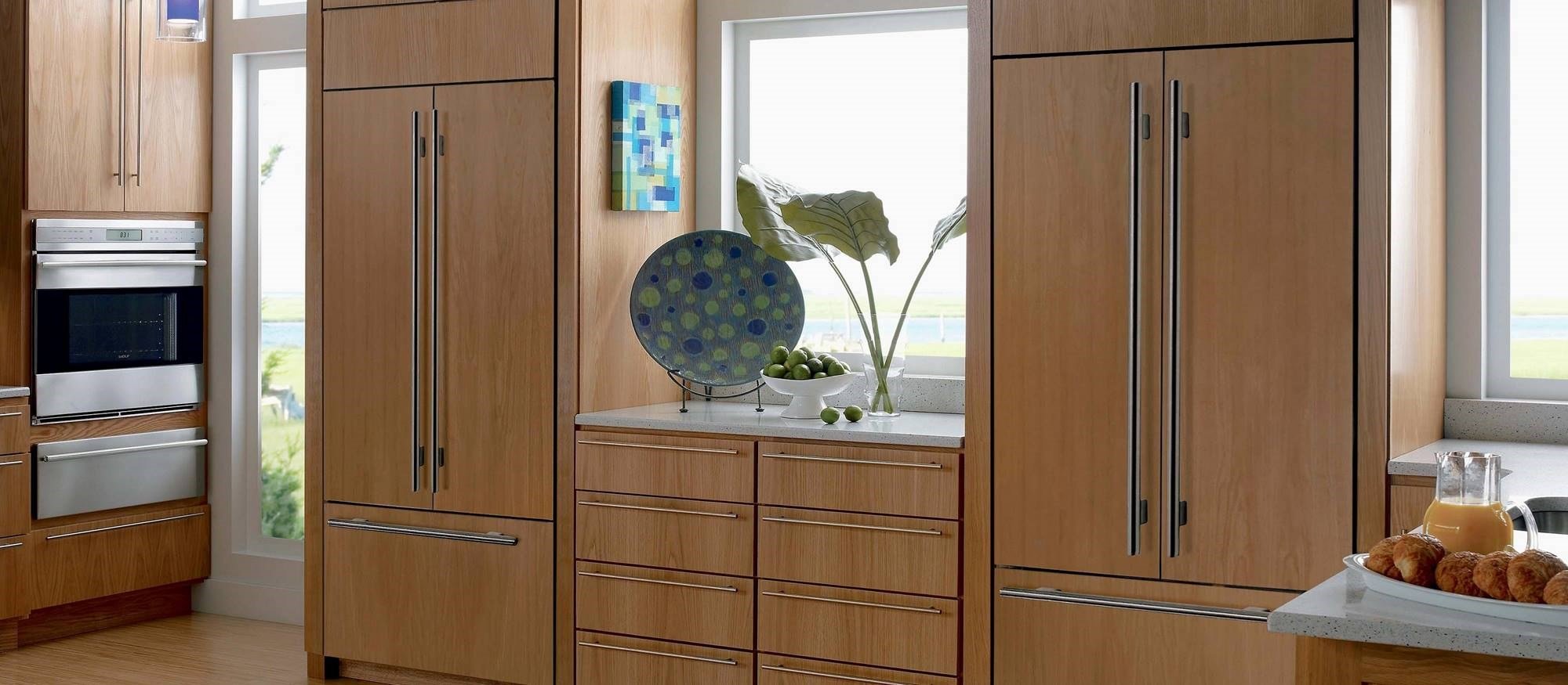 BI-36UFD/O Sub-Zero 36 Inch French Door Smart Refrigerator - Panel Ready-2