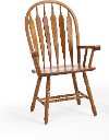 Oak Dining Room Arm Chair - Classic Chestnut Collection
