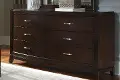 505-BR31 Contemporary Brown Dresser - Avalon