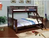 Spring Creek Walnut Twin XL-over-Queen Bunk Bed