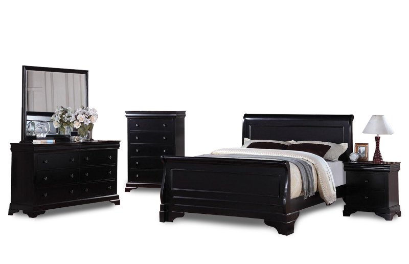 6Piece CalKing Bedroom Set