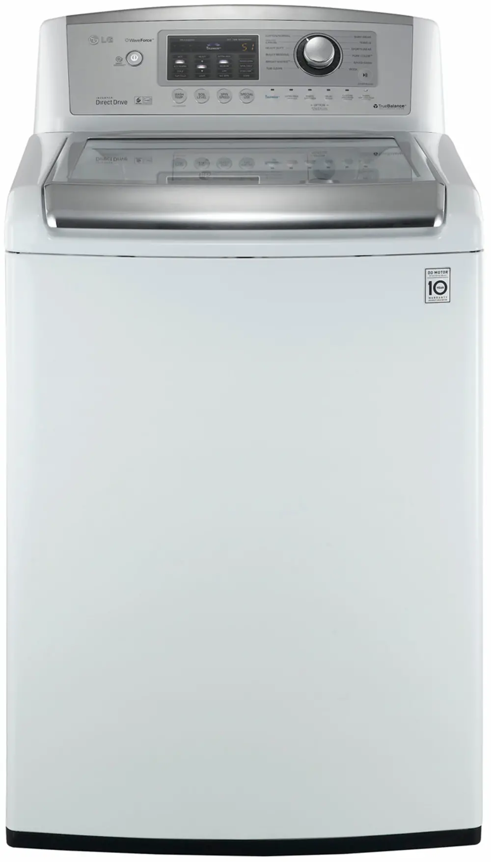 WT5070CW LG 4.7 cu.ft. Ultra-Large Capacity High Efficiency Top Load Washer-1