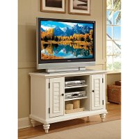 White TV Stand - Bermuda