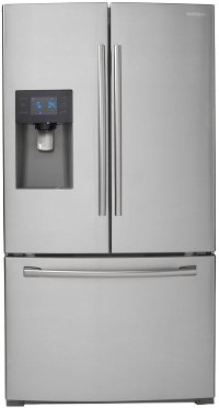 RF263BEAESR Samsung French Door Refrigerator with LED Lighting - 36 Inch Stainless Steel