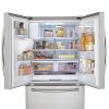 RF263BEAESR Samsung French Door Refrigerator with LED Lighting - 36 Inch Stainless Steel-3
