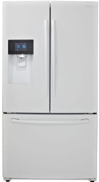 RF263BEAEWW Samsung 24.6 cu. ft. French Door Refrigerator - 36 Inch White