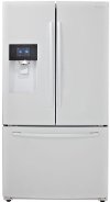 RF263BEAEWW Samsung 26 cu ft 36 French Door Refrigerator