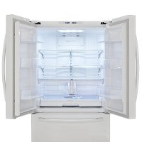 RF260BEAEWW Samsung 25.5 cu. ft. French Door Refrigerator - 36 Inch White-6