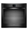 WOS51EC0AB Whirlpool 30 Inch Single Wall Oven with Touchscreen - 5.0 cu. ft. Black-1