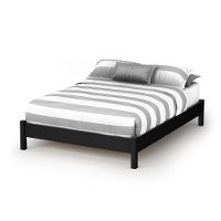 3070204 Black Full Platform Bed - Step One
