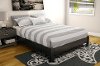 3070204 Black Full Platform Bed - Step One-3