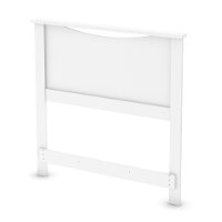3160089 White Twin Panel Headboard - Step One