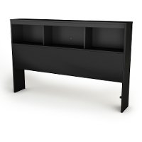3270093 Black Full Size Bookcase Headboard - Spark