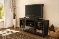 4909662 Matte Brown TV Stand - Adrian