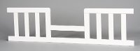 F0951446 Matte White Toddler Bed Guard Rail
