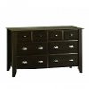 F04709.07 Jamocha 6-Drawer Double Dresser - Relaxed Traditional