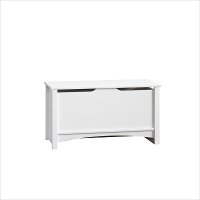 F0471146 White Storage Chest - Relaxed Traditional