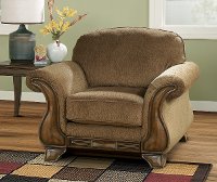 Casual Traditional Mocha Brown Chair - Montgomery