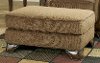 Casual Traditional Mocha Brown Ottoman - Montgomery