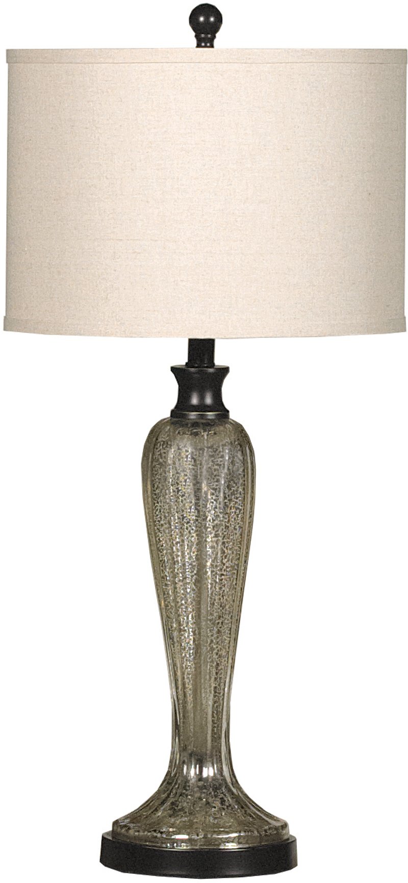 mercury glass table lamp