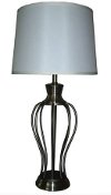 Brushed Steel Table Lamp