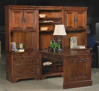 7 Piece Home Office Computer Desk with Hutch - Richmond-3