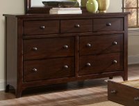 Raisin Brown Classic Dresser - Kona
