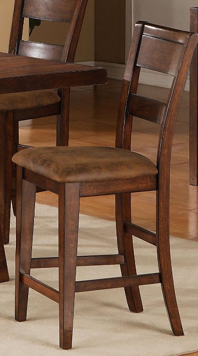 Burnished Brown 24 Inch Counter Height Stool - Veca