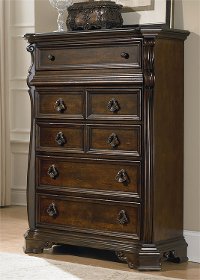 Traditional Brownstone Chest of Drawers - Arbor Place