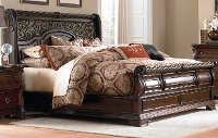 Brown Traditional Queen Bed - Arbor Place